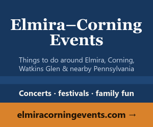 300 × 250 banner for Elmira–Corning Events